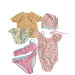 Set 3 bộ đồ bơi mix brand Zara và Pomme( size: 18/24m, 6/7y)