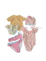 Set 3 bộ đồ bơi mix brand Zara và Pomme( size: 18/24m, 6/7y)