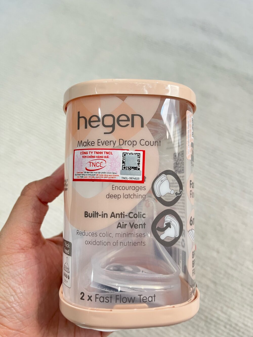 Bộ núm ti Hegen ( size: 6m+) - Ảnh 5