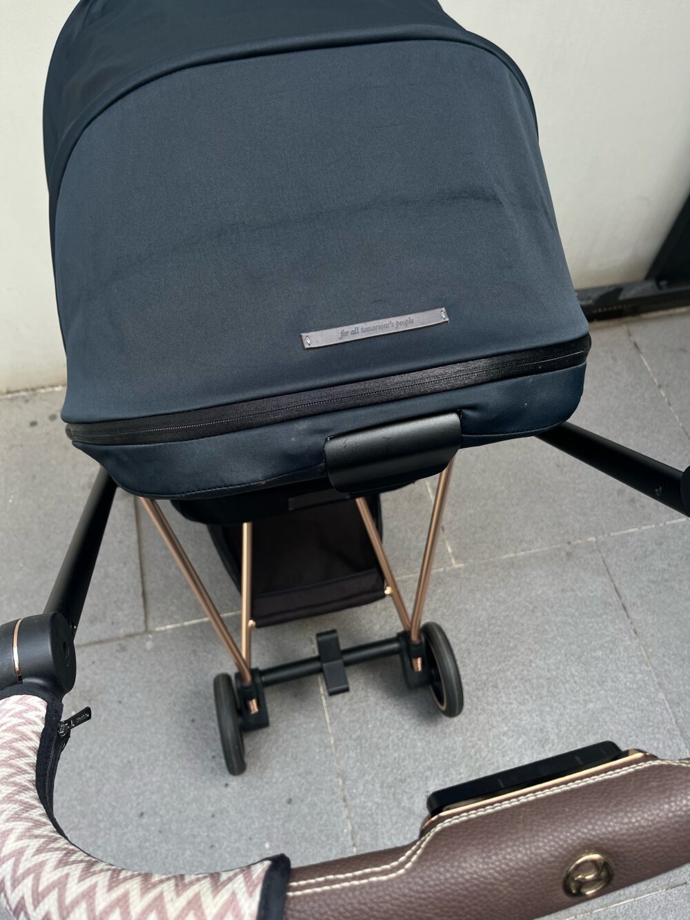 Xe đẩy Cybex mios 2 (màu đen, khung Rosegold) – sơ sinh -> 22kg - Ảnh 7