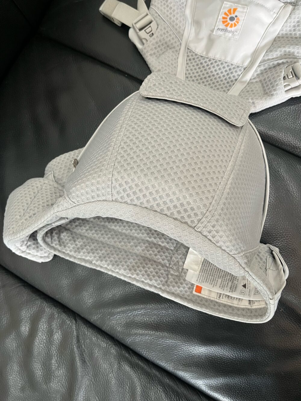 Địu Ergobaby Alta Hip Seat (Pearl Grey) - 4m+ -> tối đa 20kg (full box) - Ảnh 9