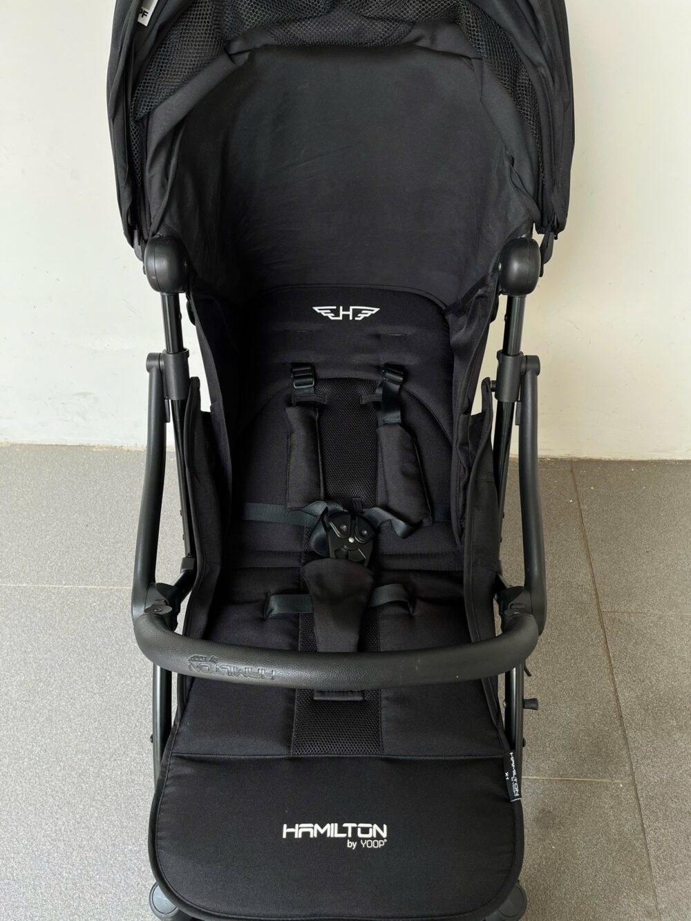 Xe đẩy Hamilton X1 (màu đen) - Ảnh 12