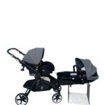 Bộ xe đẩy (khung xe, nôi sơ sinh, infant carseat) Evenflo Gold Pivot Xpand Travel System+