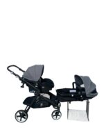 Bộ xe đẩy (khung xe, nôi sơ sinh, infant carseat) Evenflo Gold Pivot Xpand Travel System+