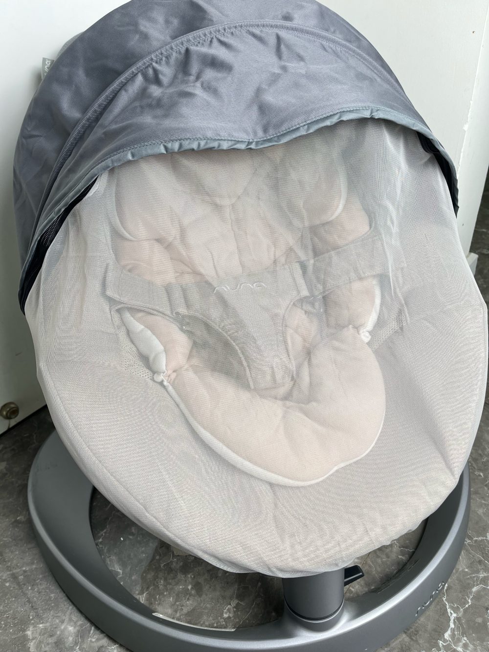 Nôi rung Nuna Leaf grow ( tặng kèm thanh đồ chơi, thanh hạ đồ chơi và mùng treo Nuna) - Ảnh 18