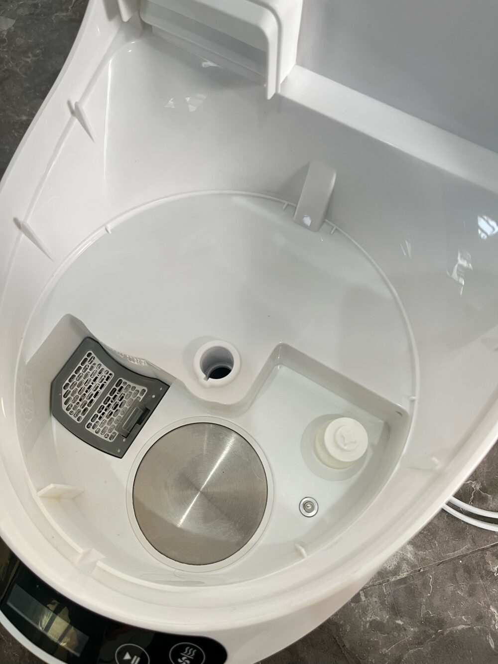 Máy rứa bình sữa Baby Brezza (BẢN US sử dụng kèm chuyển nguồn) tặng kèm túi viên rửa - Ảnh 10