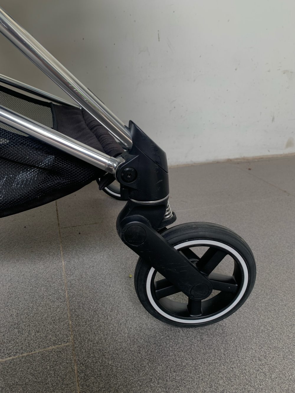Xe đẩy Cybex mios 2 màu xám khung bạc - Ảnh 9
