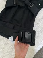 Địu Momcozy lưới thoáng khí màu đen (size: 3kg->20kg) - Ảnh 4