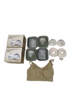 Máy hút sữa ko dây Moaz Bébé MB-052 tặng áo hút sữa hinata