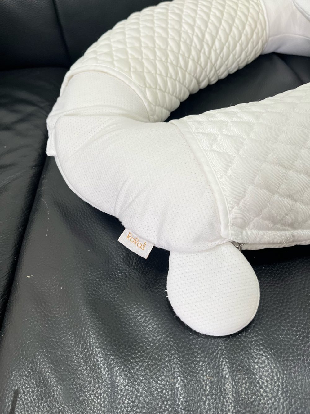 Gối thỏ Raras vải bamboo kèm bộ cool kit làm mát vải duraron (size: 0/2y) - Ảnh 6