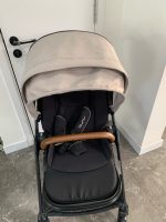 Xe đẩy Nuna Triv màu be khung đen - Ảnh 5