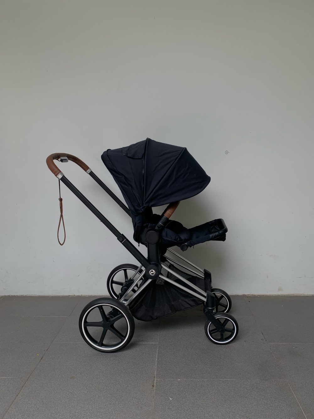 Xe đẩy Cybex Priam 3 khung bạc - Ảnh 2