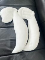 Gối thỏ Raras vải bamboo màu trắng (full 2 box, size: 2m+/2y) - Ảnh 16