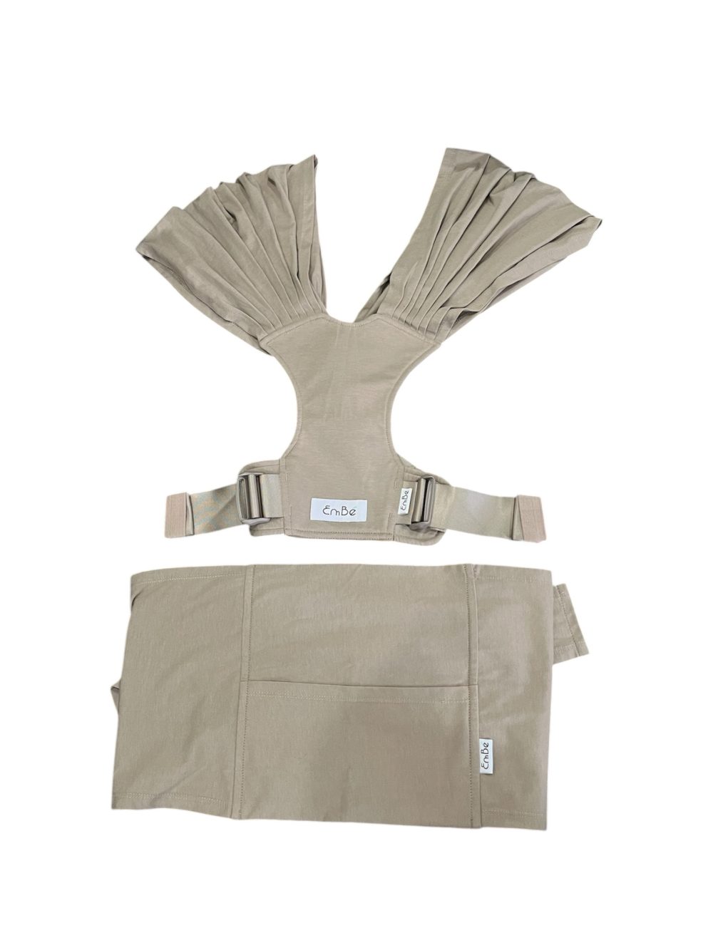 Địu vải EmBé Sling NovaSoft màu mocha 0m->24m (no box) - Ảnh 1