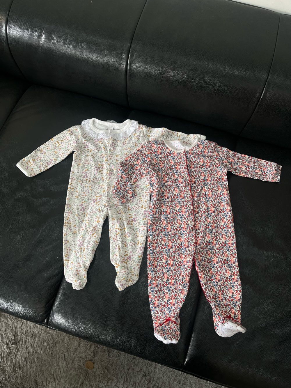 Set 2 bộ sleepsuits mix brand Next baby & Mamas&Papas (size: 6/9m) - Ảnh 12