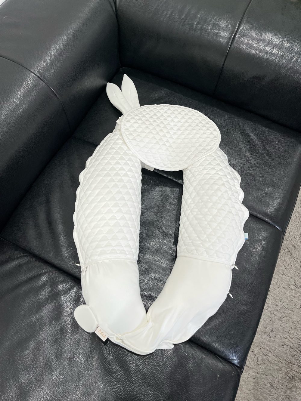 Gối thỏ Raras vải all season kèm bộ cool kit làm mát vải duraron (size:0->2y) - Ảnh 10