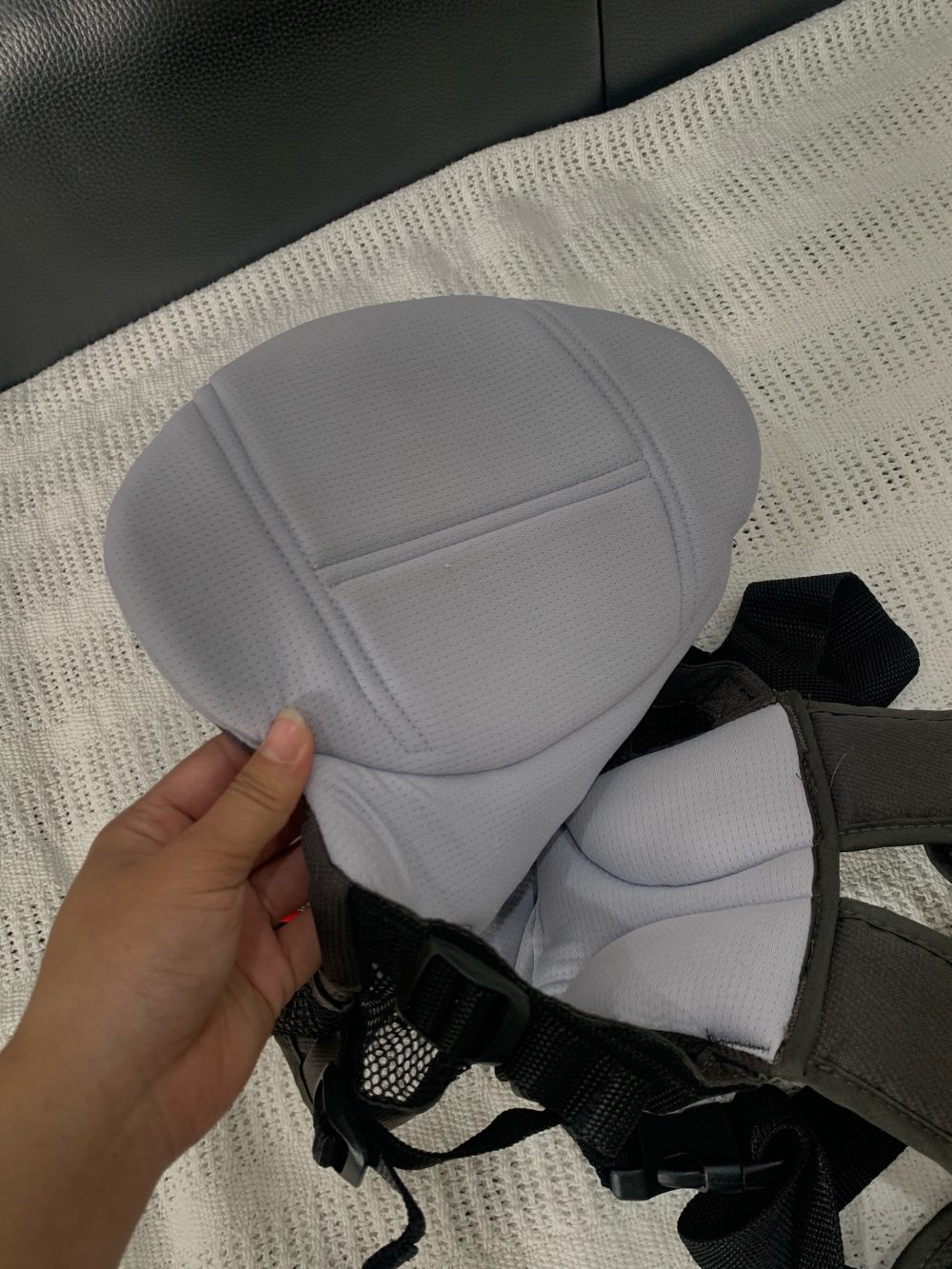 Địu Chicco Ultrasoft màu ghi đen (sơ sinh -> 11.4kg) - Ảnh 11