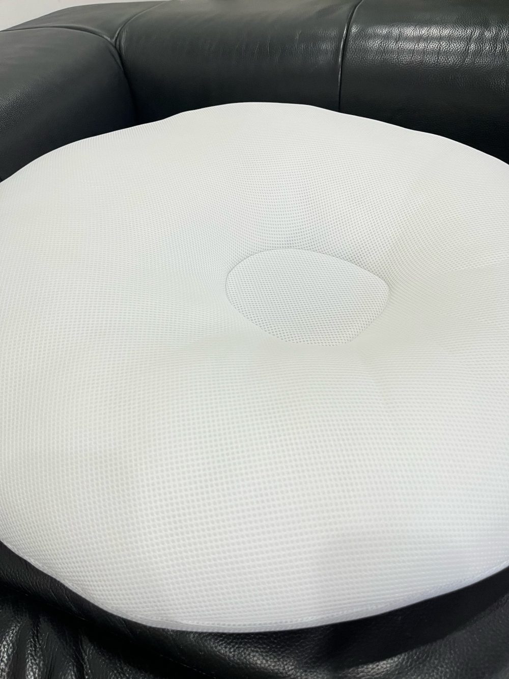 Gối chống trào ngược Rototo bebe vải Airmesh Waffle hoạ tiết gấu màu trắng (size: 0->12m) - Ảnh 8