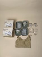 Máy hút sữa ko dây Moaz Bébé MB-052 tặng áo hút sữa hinata - Ảnh 2