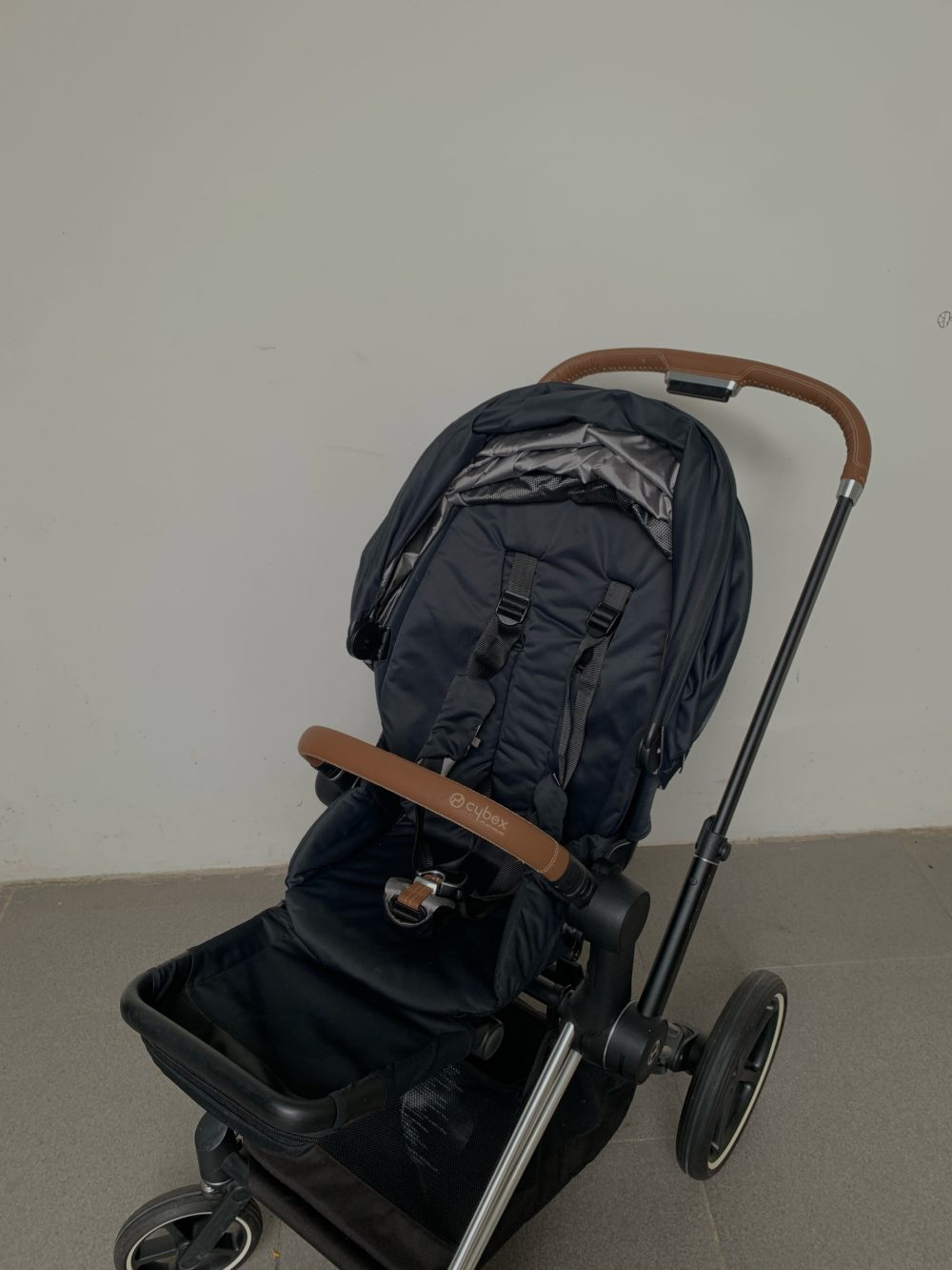 Xe đẩy Cybex Priam 3 khung bạc - Ảnh 3
