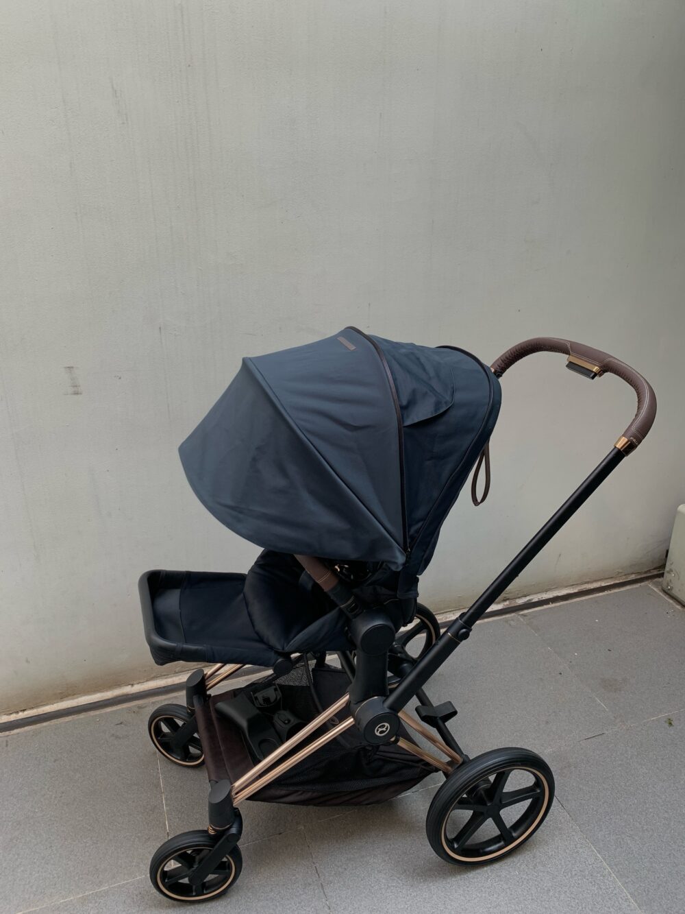 Xe đẩy Cybex Priam Stroller khung gold (fullbox) - Ảnh 17