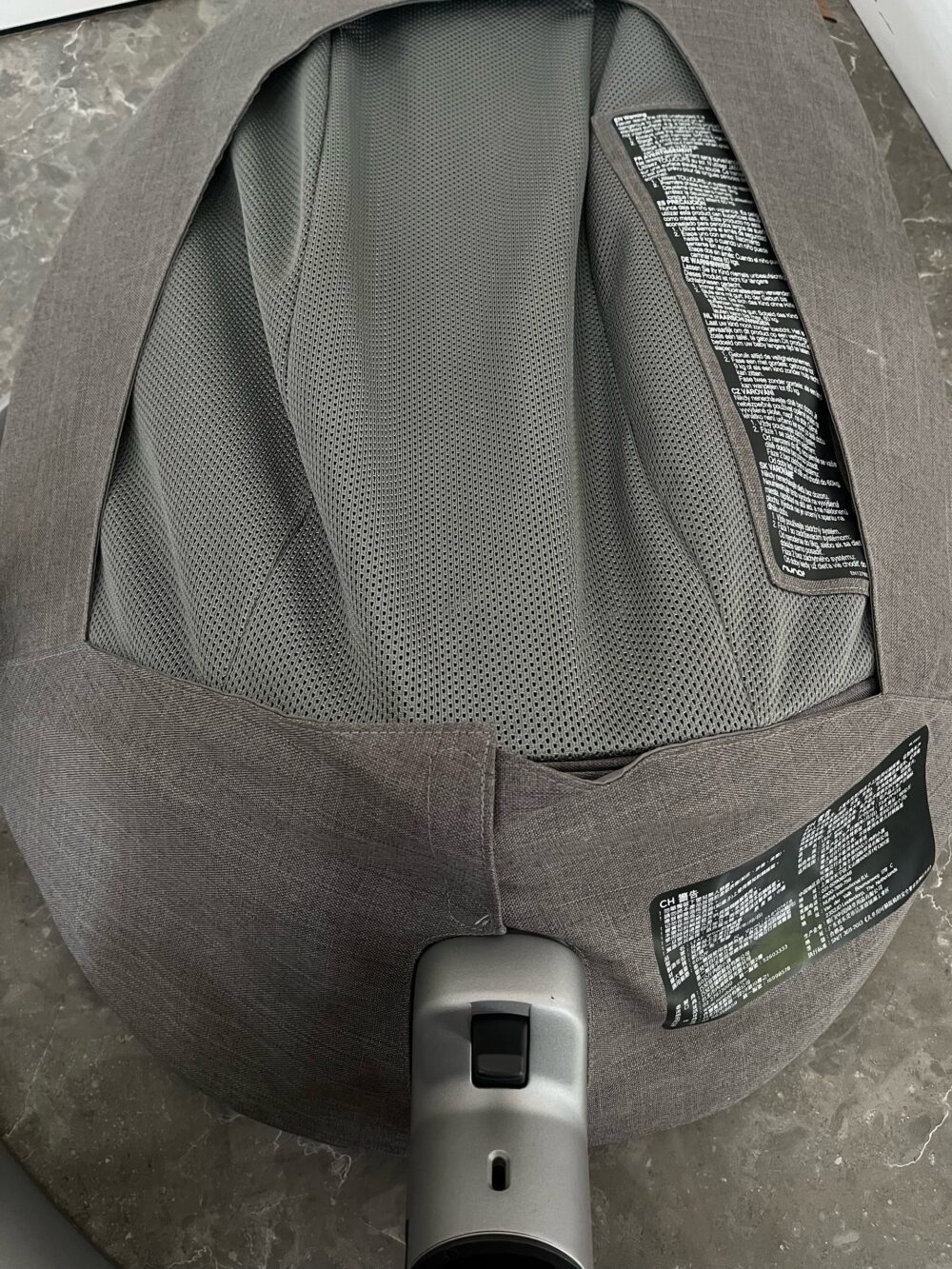 Nôi Nuna Leaf Grow Bouncer màu granite( 0m+) - Ảnh 10