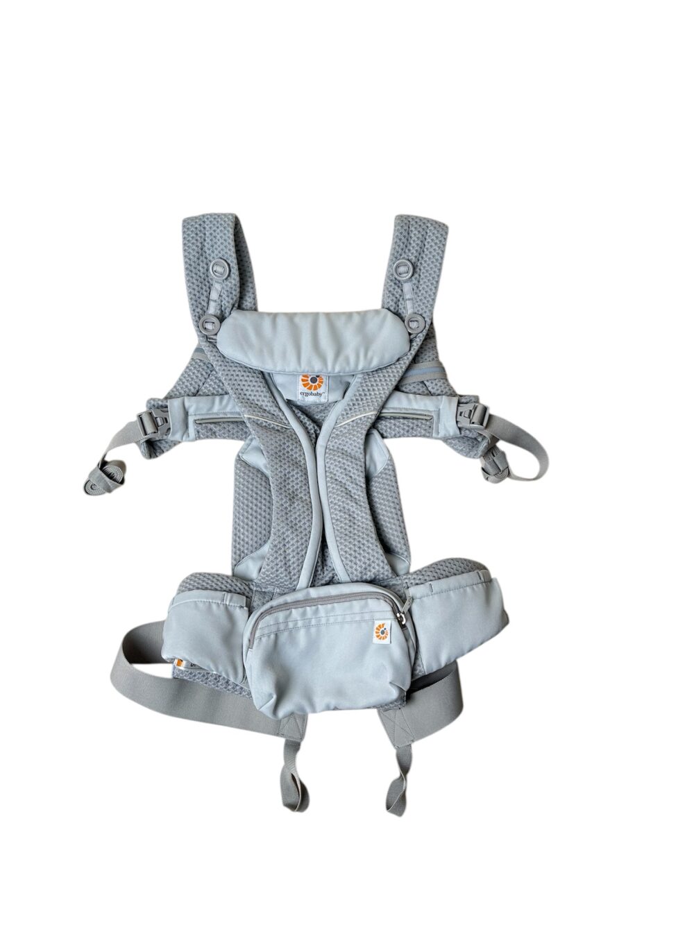 Địu em bé Ergobaby Omni Breeze, màu xám ( no box) - Ảnh 1
