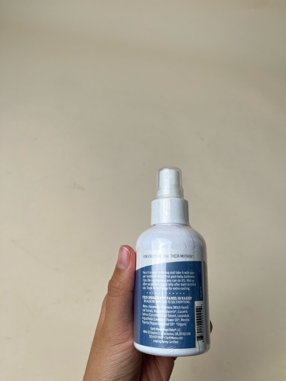 Xịt giảm đau tầng sinh môn Earth Mama 120ml ( nguyên seal, HSD: 10/9/2026) - Ảnh 3