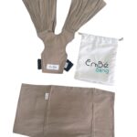 Địu Vải EmBé Sling flex plus màu Mocha (Sơ Sinh-> 24 Tháng)