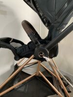 Xe đẩy Cybex mios 2 (đen khung rose gold) kèm bọc tay nắm & cup holder cybex - Ảnh 8