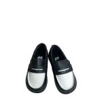 Giày Loafer màu đen trắng H&M (Size:18/19, 11.1cm)