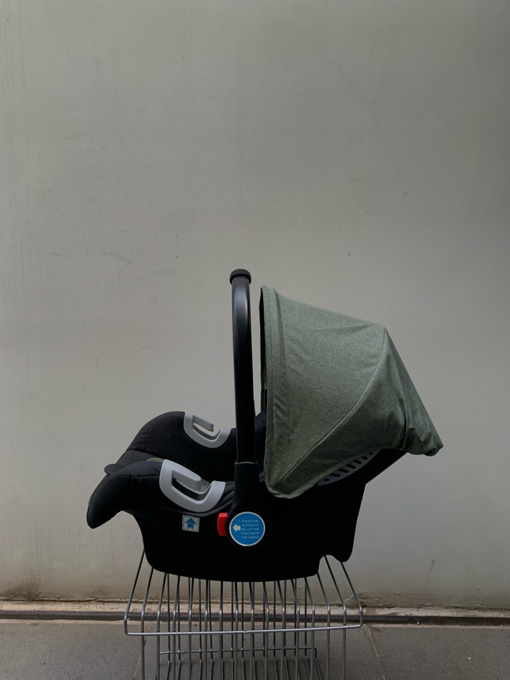 Nôi ôtô sơ sinh Zaracos Intel 2646 màu Green (0-12 tháng) - Ảnh 7