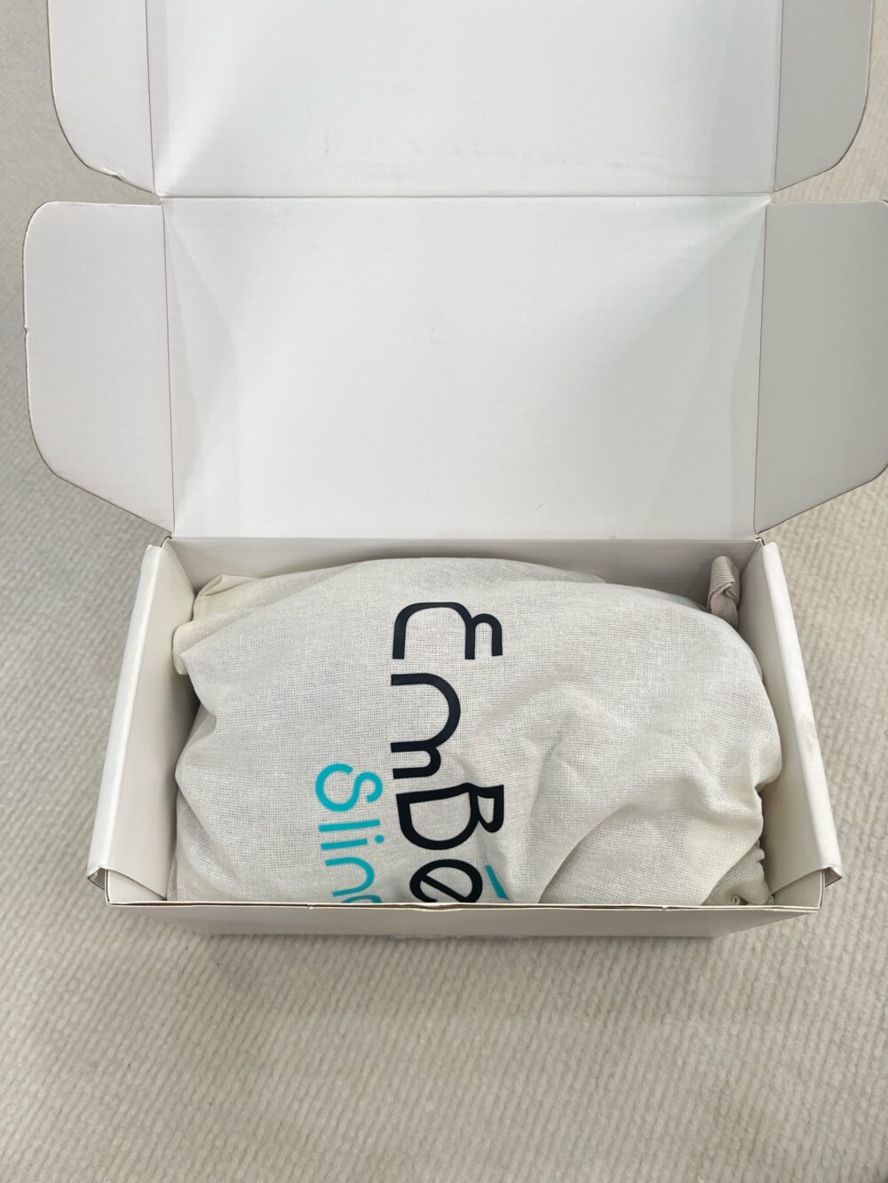 Địu Vải EmBé Sling NovaSoft màu Mocha FLEX (Full box) - Ảnh 11