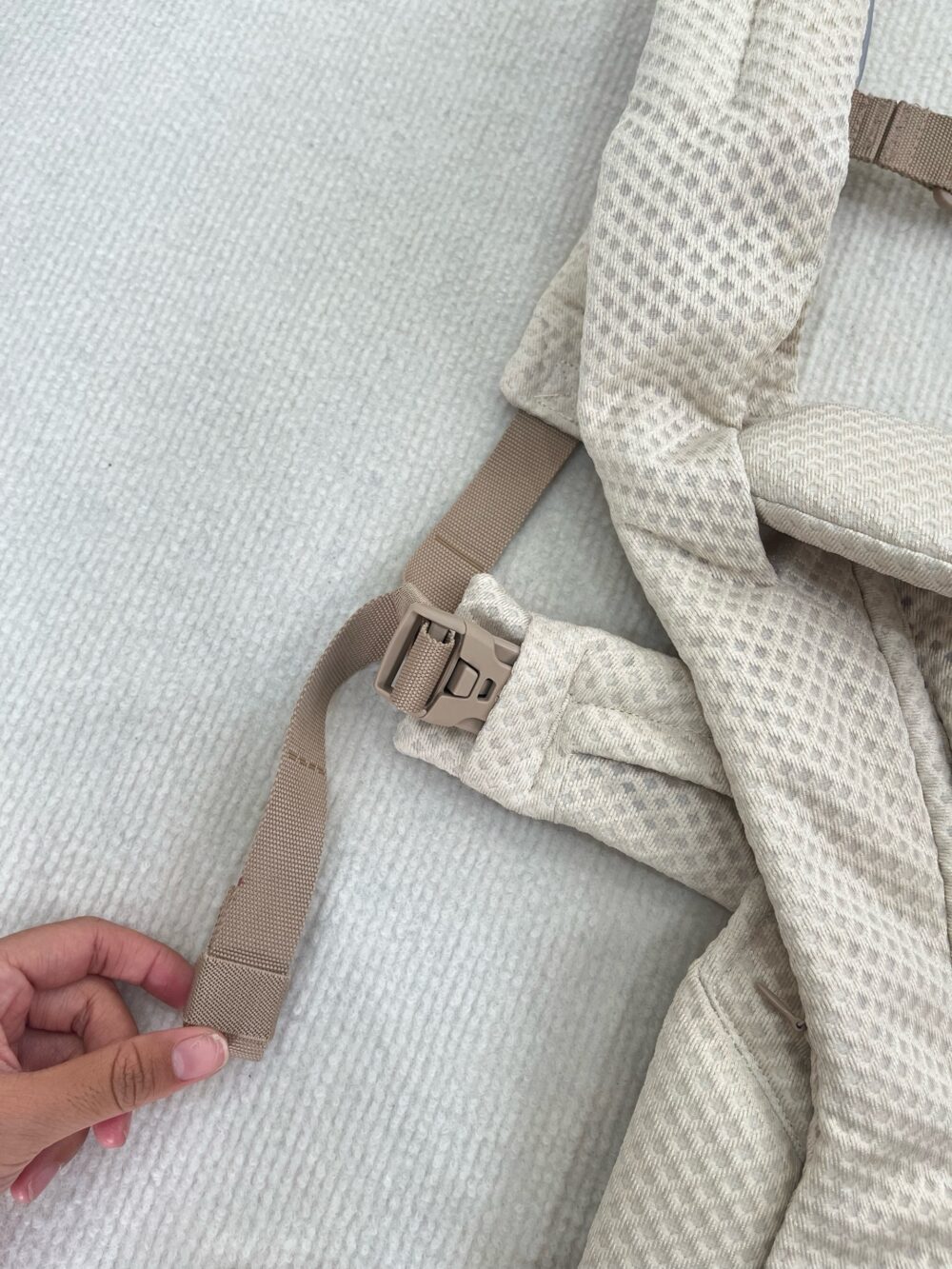 Địu Ergobaby Omni Deluxe Mesh, Natural Beige - likenew (full box) - Ảnh 8