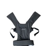 Địu sơ sinh Ergobaby Embrace & soft air mesh vải lưới sợi thoáng khí, màu xám (no box)