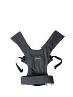 Địu sơ sinh Ergobaby Embrace & soft air mesh vải lưới sợi thoáng khí, màu xám (no box)