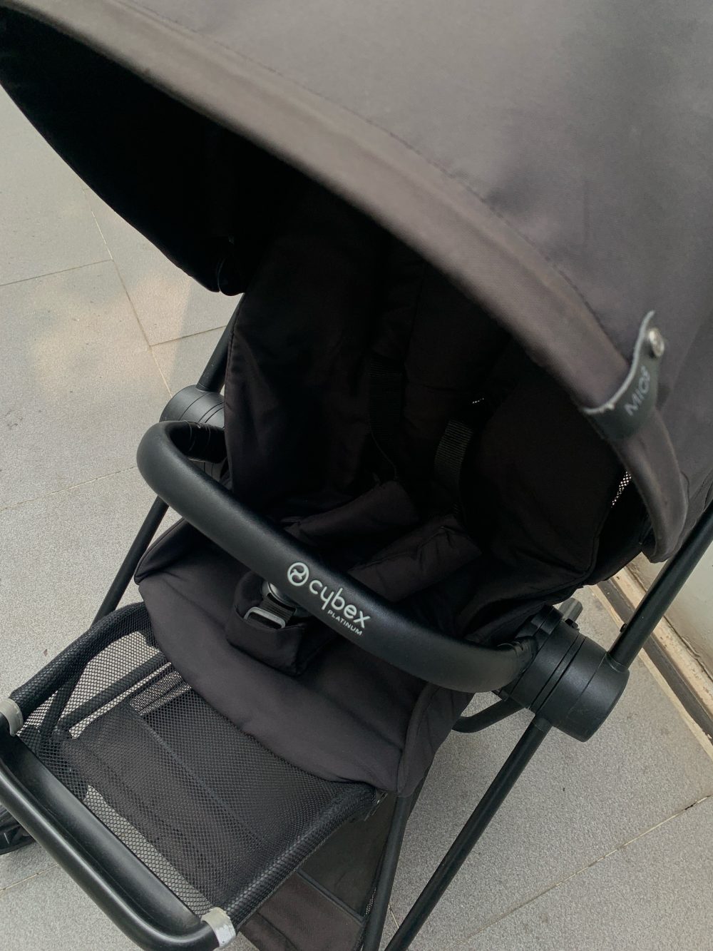 Xe đẩy Cybex Mios 1 kèm bọc tay cầm (full đen) - Ảnh 14