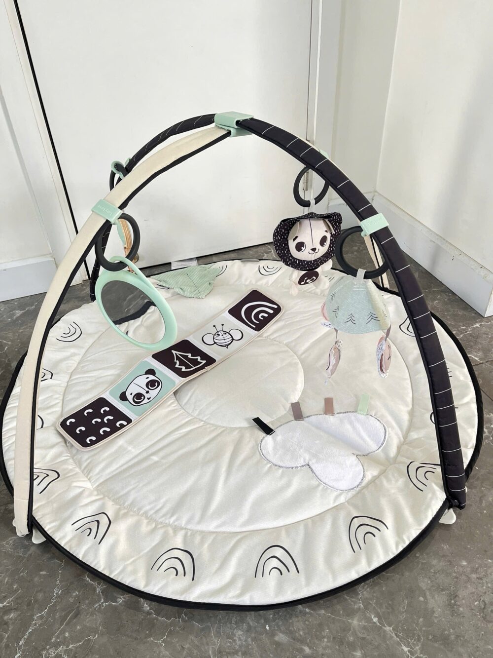 Thảm chơi Tiny Love Clasic Gymini Black & White Decor (0-36 tháng) - Ảnh 8