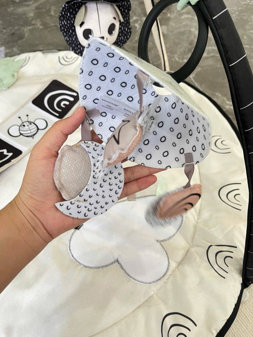 Thảm chơi Tiny Love Clasic Gymini Black & White Decor (0-36 tháng) - Ảnh 6