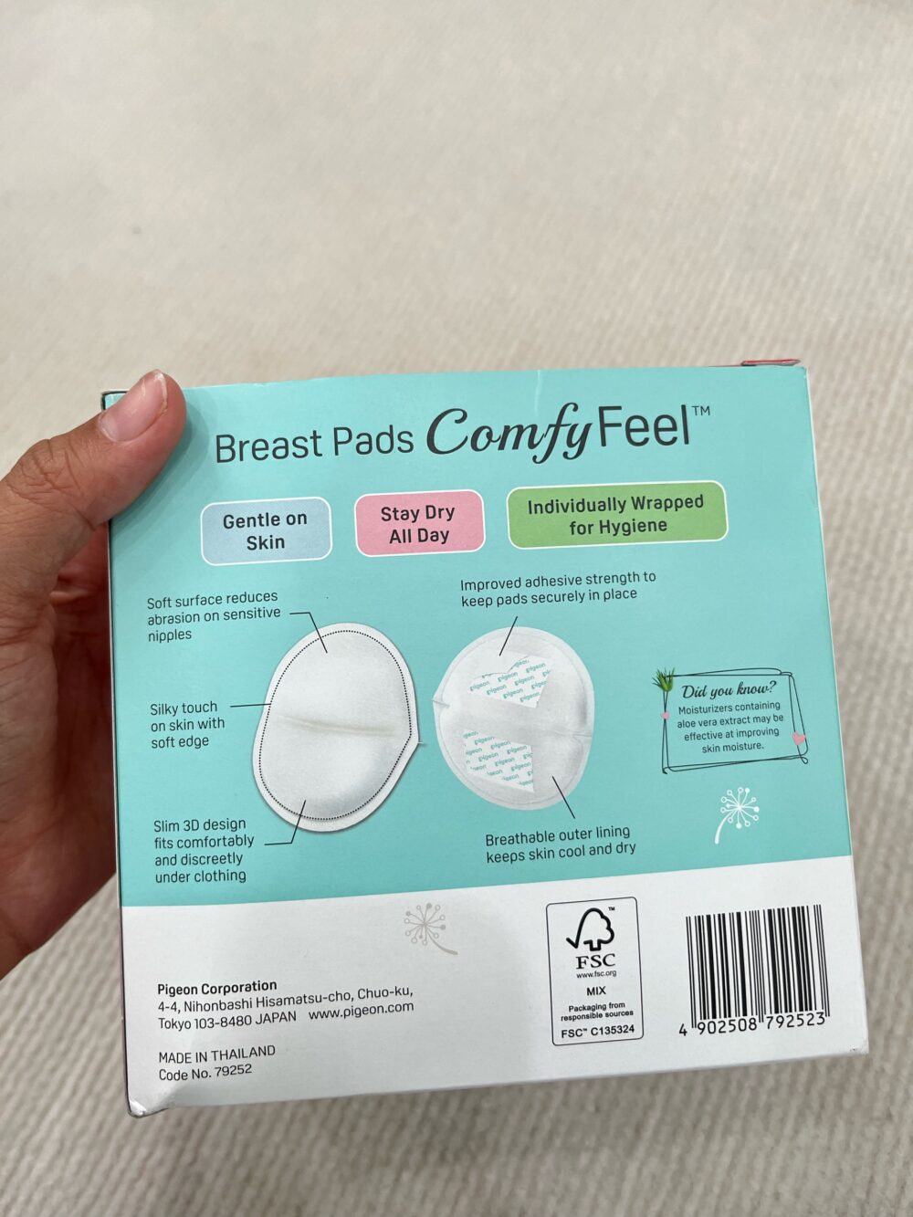 Miếng dán thấm sữa nha đam Pigeon (30 miếng) và túi rác đựng tả, bĩm Babay Tattoo (70 túi) - Ảnh 4