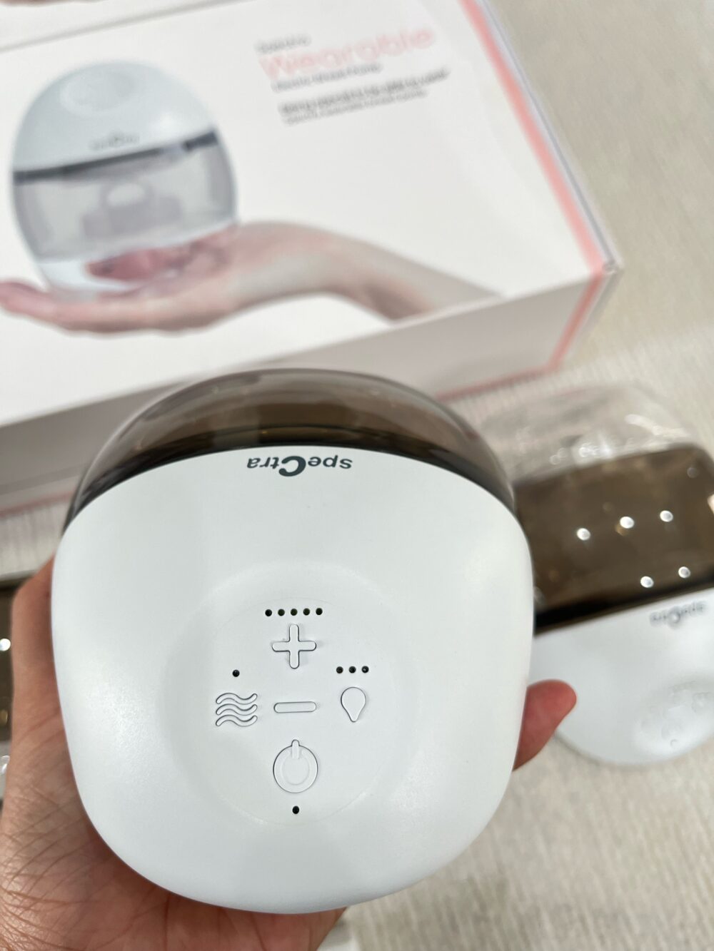 Bộ 2 máy hút sữa không dây Spectra Wearable( full box) - Ảnh 6