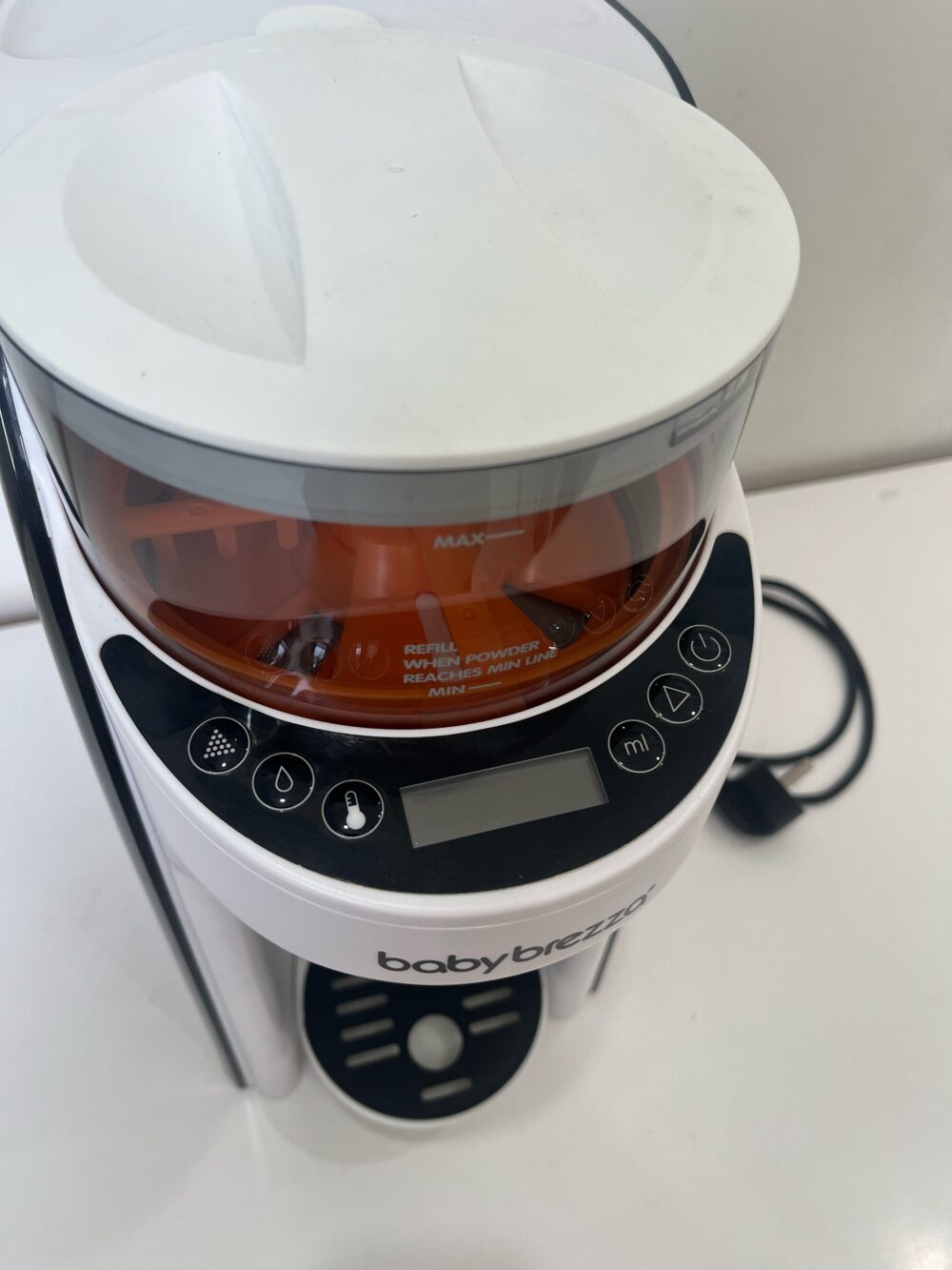 Máy pha sữa Baby Brezza Formula Pro Advanced Black/White (no box) - Ảnh 5