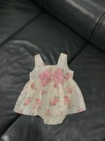 Set 2 đầm xoè hoạ tiết hoa, nơ mix brand Mothercare màu trắng, kem (size:1/3M) - Ảnh 4