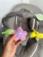Nôi Nuna leaf grow kèm thanh đồ chơi bông hoa (sơ sinh-60kg) - Ảnh 3