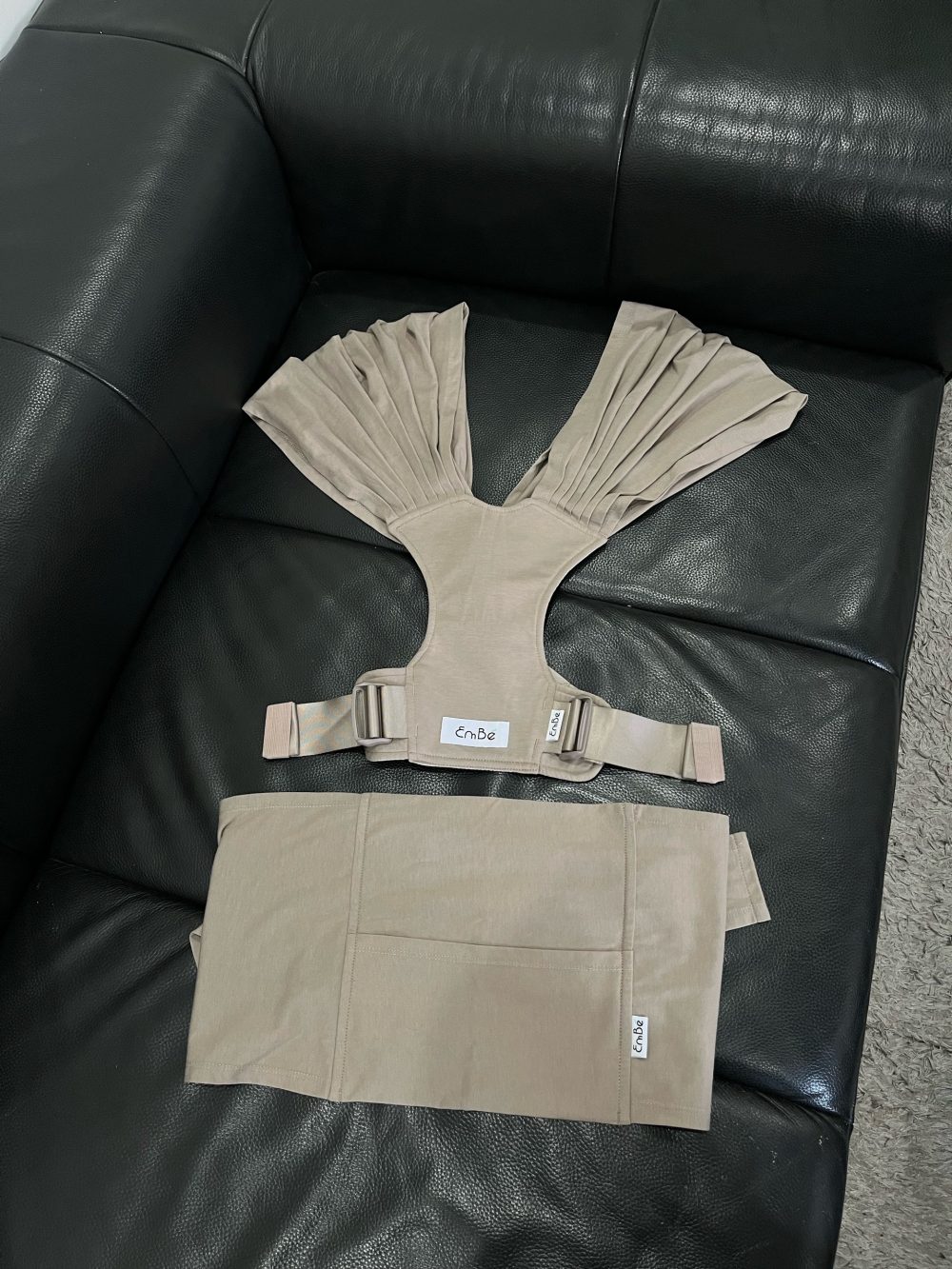 Địu vải EmBé Sling NovaSoft màu mocha 0m->24m (no box) - Ảnh 8