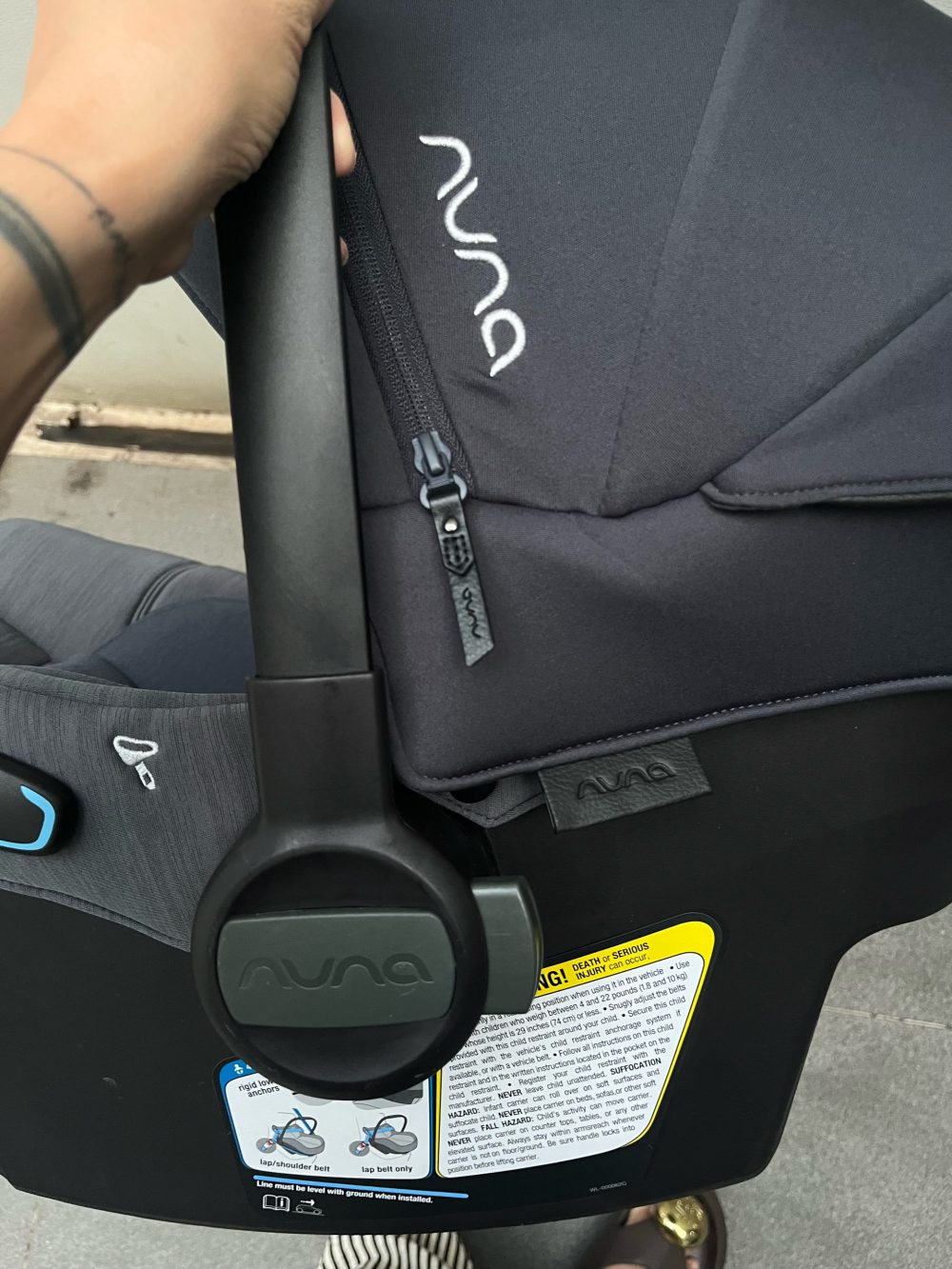 Nôi ô tô Nuna pipa urbn - Ảnh 18