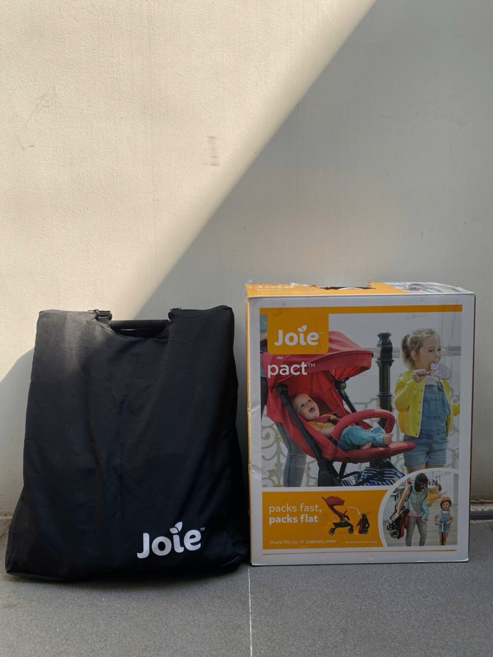 Xe đẩy Joie Pact Ember màu đen – BH T7/2026 (fullbox & phụ kiện) - Ảnh 4
