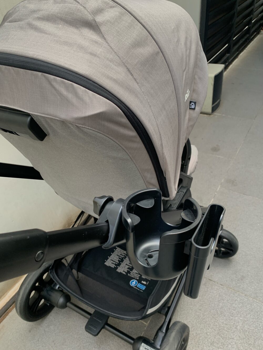 ￼Xe đẩy hai chiều Joie Chrome W/ RC & ADPT Pebble - Ảnh 8