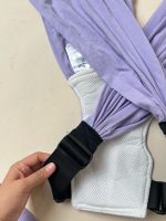 Địu vải Embé Sling size Flex màu tím pastel ( full box) - Ảnh 13