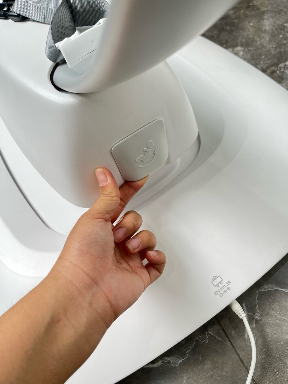 Nôi rung đa năng 4moms MamaRoo, màu xanh (sơ sinh đến 11kg3, no box) - Ảnh 18